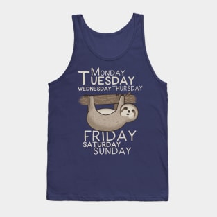 Seven days a week Tank Top